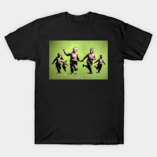 Banksy Riot Police In The Field Art T-Shirt